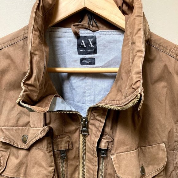 Armani Exchange Military Field Jacket (M) - Picture 2 of 10